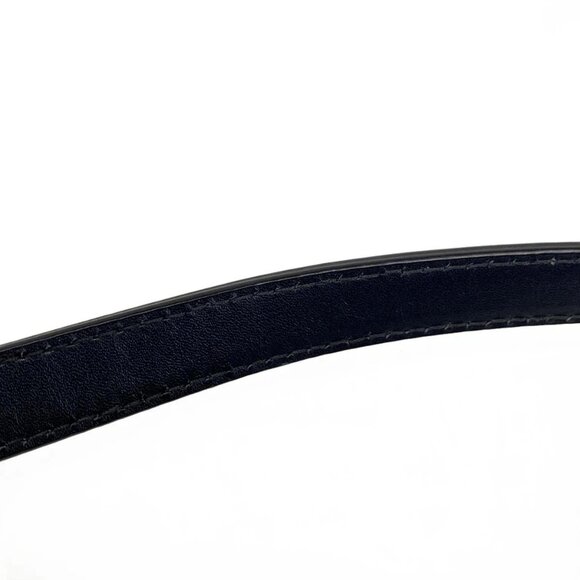 Auth DIOR/ChristianDior Saddlebags,Trotter - Navy Cream Jacquard Leather Handbag - Picture 7 of 16